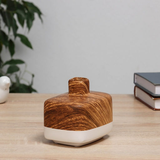 Ваза Теа, 8?11?9.5 см, керамика, белая, коричневая - Take it easy фото 2