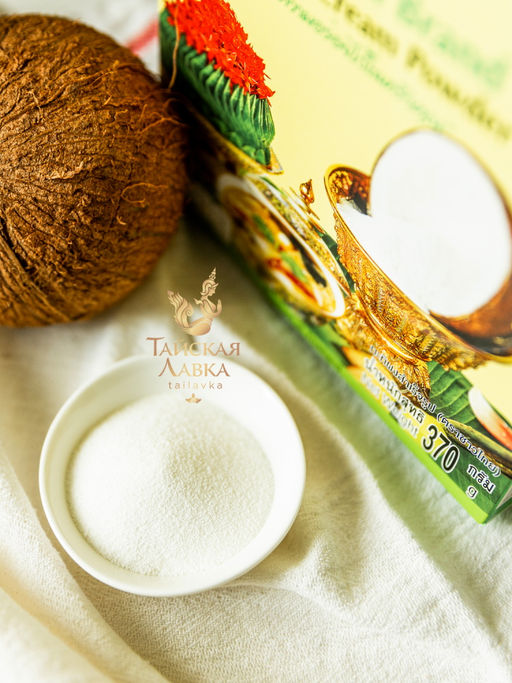 Кокосовое Молоко Сухое CHAO THAI BRAND 370 гр - Тайская лавка фото 2