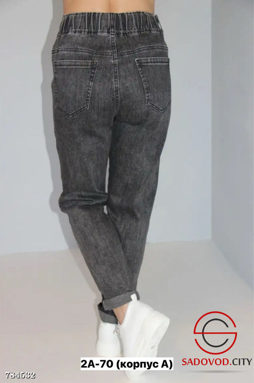 Джинсы на резинке женские - Bruno фото 4