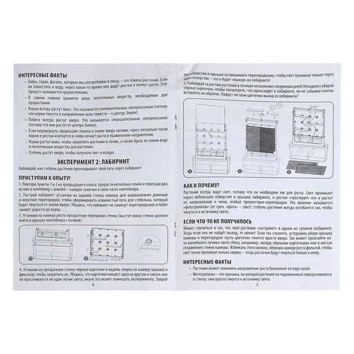 Набор для опытов Лабиринт для цветка, в пакете - Эврики фото 3