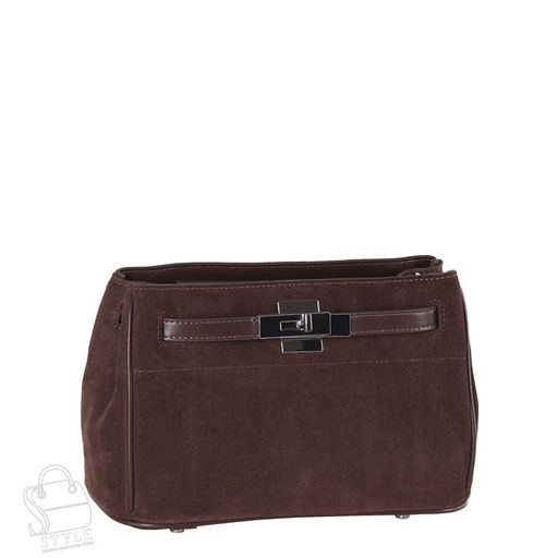 Сумка женская кожаная 6463BDAA coffee  Baidou