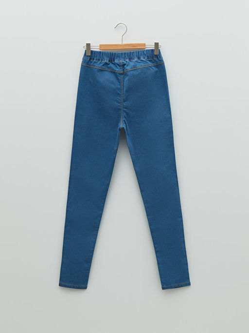 Beli Lastikli Super Skinny Fit K?z ?ocuk Jean Pantolon - Waikiki фото 2