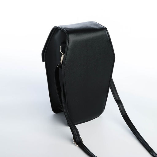 Сумка молодёжная на магните, цвет чёрный - Simaland фото 4