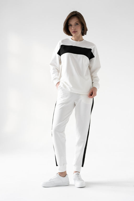 Мягкий уютный костюм из хлопкового футера. - Solo mio фото 2