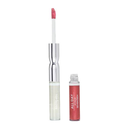 Жидкая стойкая помада-блеск All day lip color & top gloss, 86 Персиковый металлик 51191086