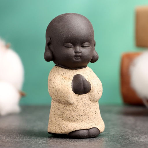 Цена за 2 шт. Фигурка керамика TAKE IT EASY «Будда», 3×6 см, МИКС