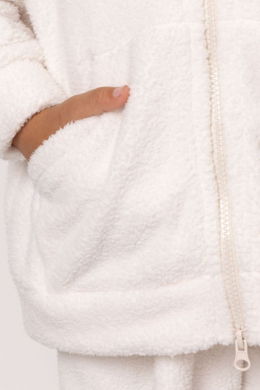 Толстовка детская из теплой плюшевой ткани 6711K-35024.1H-121 - Almando melado фото 5