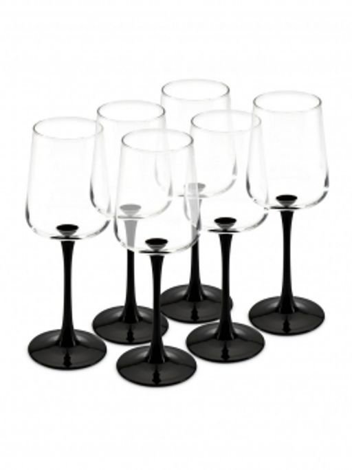 Набор бокалов для шампанского КОНТРАСТО 6шт 200мл