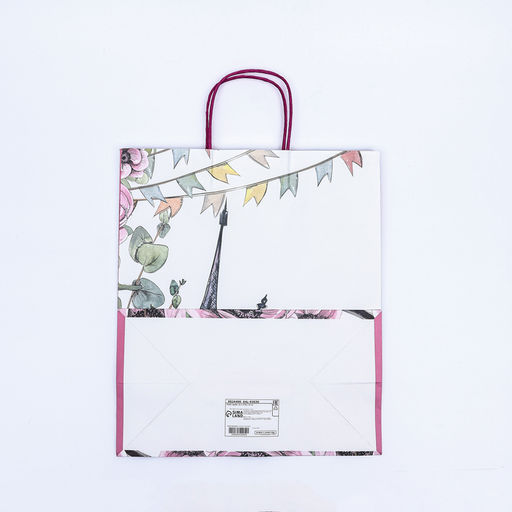 Пакет подарочный крафт Прекрасных моментов 32?19.5?37 см