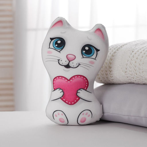 Игрушка-антистресс Кошечка с сердечком - Mni mnu фото 2