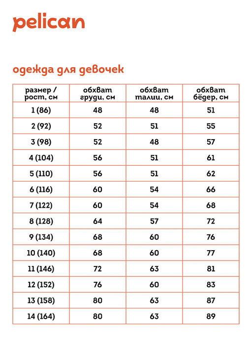 GFNS3362 Куртка для девочек - Pelican фото 6