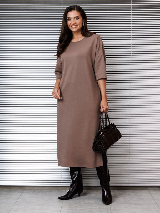 Платье Azzara 10000К коричневый