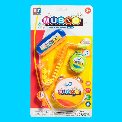 Набор музыкальных инструментов Оркестр, 5 предметов - Simaland фото 10