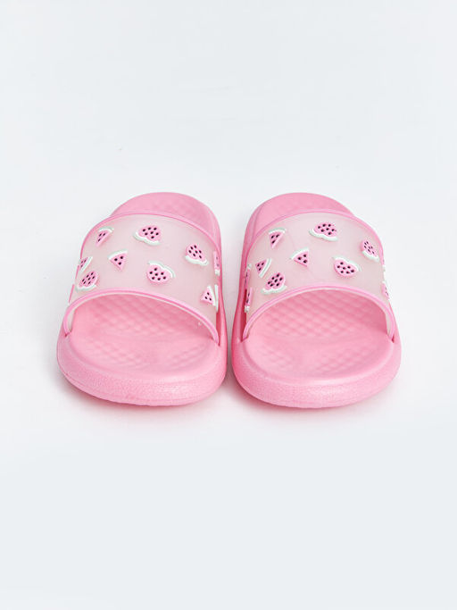 Tek Bantl? Bask?l? K?z ?ocuk Terlik - Waikiki фото 3