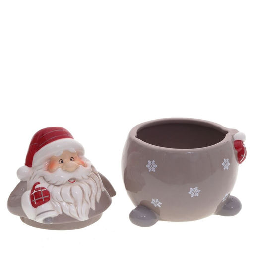 Конфетница "Дед Мороз", 800 мл, L13 W12,5 H18 см