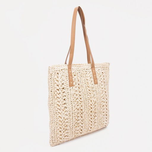 Сумка-шопер на молнии, цвет бежевый - Simaland фото 2