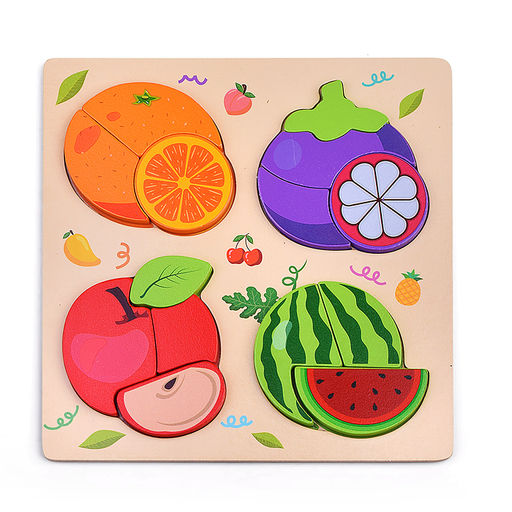 Пазл-вкладыш "Фруктик"