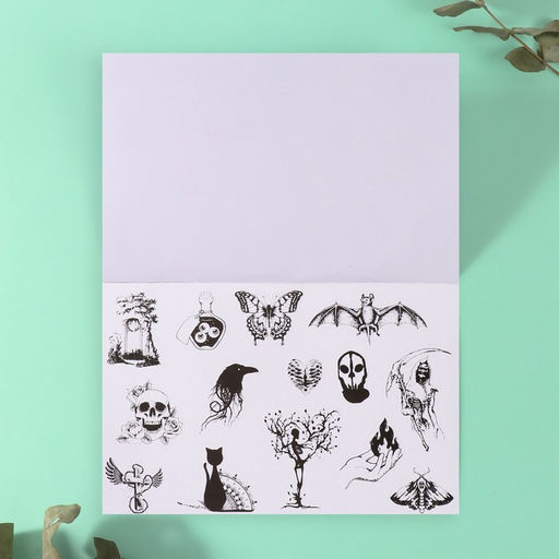 Наклейки в книжке «Опасно!», 3 фона, 20.7×14.2 см