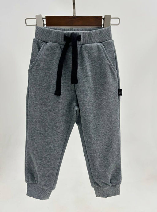 Брюки ясли 22-2410 т.серый меланж - Mini maxi фото 5