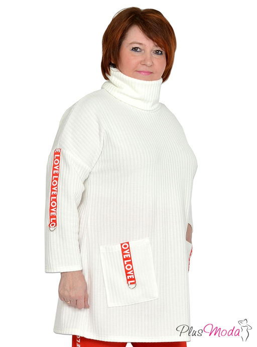 Туника Модель №576 размеры 44-84 - Plusmoda фото 3