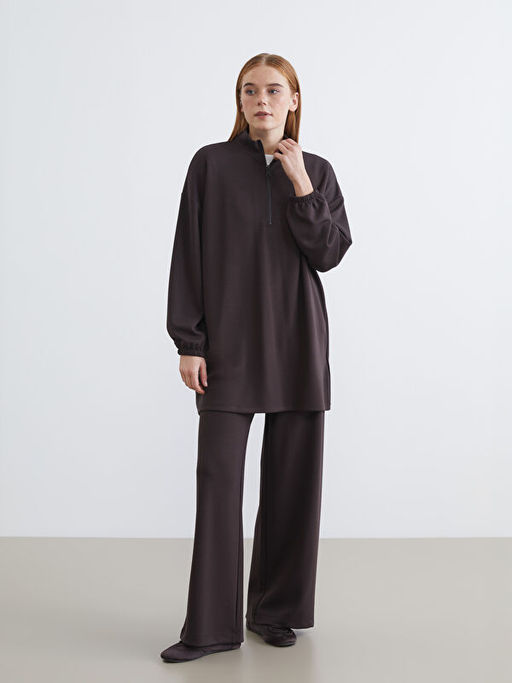 Soft Touch Oversize Kad?n Sweatshirt Tunik