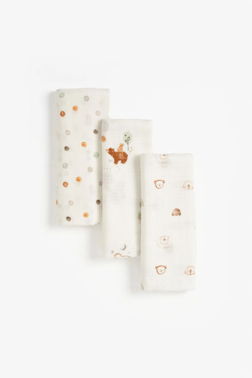 mothercare / Салфетки муслиновые 3 шт. 60 x 60 см
