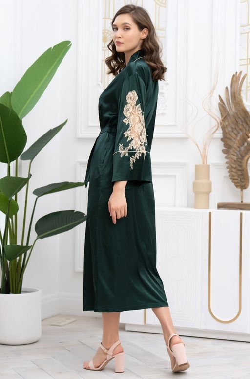 Длинный запашной халат Mia-Amore  фото 2