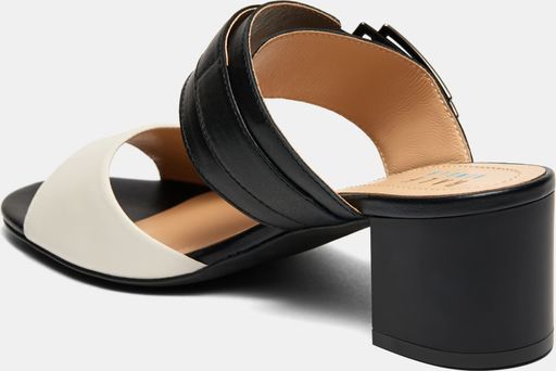 Сабо женские RALF RINGER/966008ЧБ/Черный/Белый фото 3