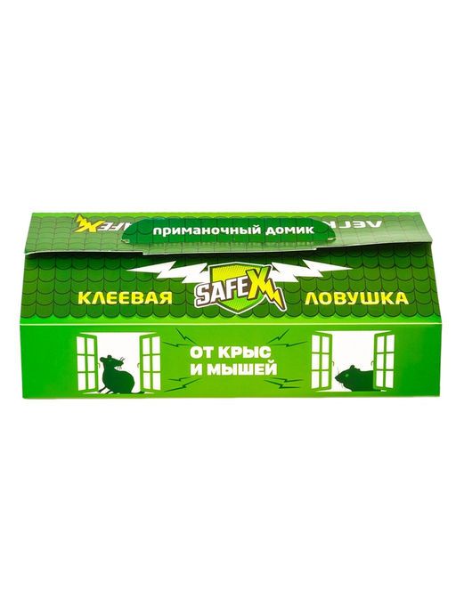 Клеевая ловушка Домик SAFEX, большая, с запахом арахиса, 1 шт. фото 8