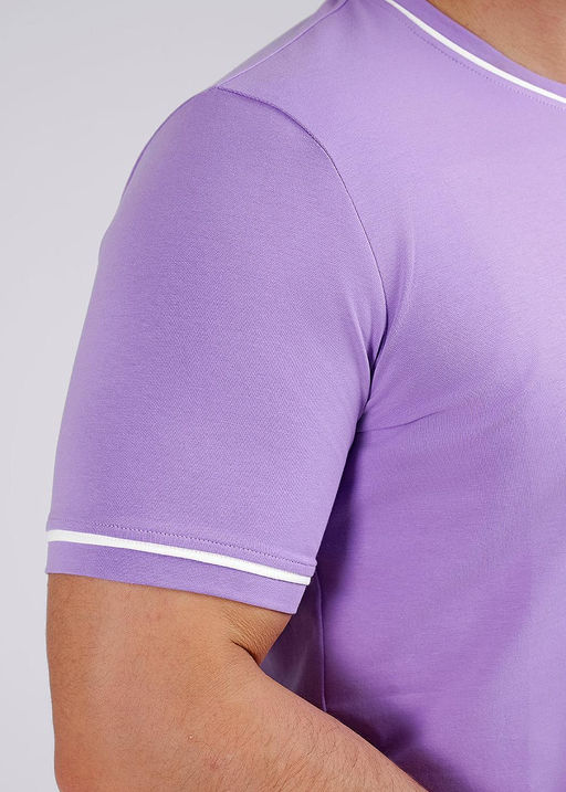 CLE Футболка муж. 542347/10г maxi_п св.фиолетовый - Clever wear фото 4