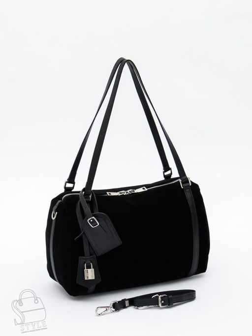 Сумка женская кожаная 990220NN black Natale Navetta