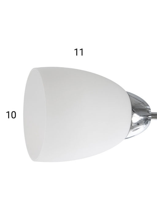 Люстра 11175/5CR, 5х60Вт, E27, 64х64х22 см