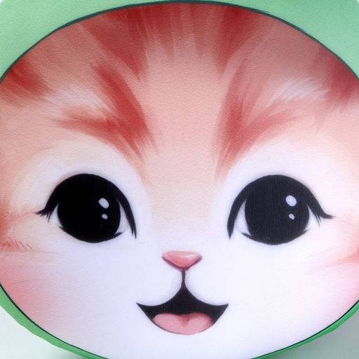 Подушка декоративная антистресс «Котик-лягушка»