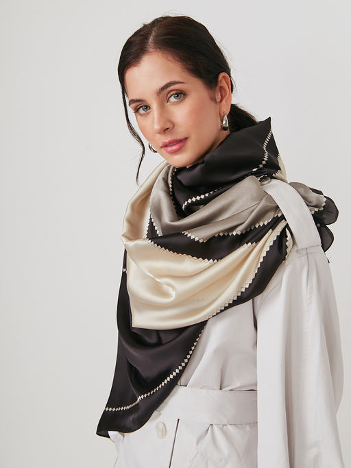 Большой, мягкий, тонкий и очень нежный двусторонний палантин - Tantino фото 9