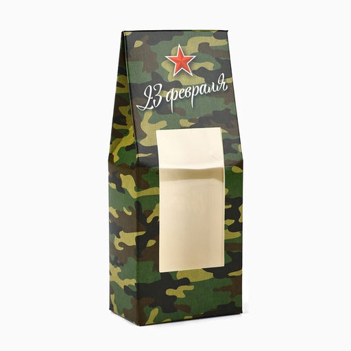 Цена за 5 шт. Коробка складная 23 Февраля, 14?5.5?3.5 см