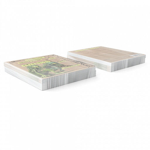 Цена за 5 шт. Тетрадь общая ученическая ErichKrause Russian Folk, Геометрия, 48 листов, клетка, крафт-картон  фото 4