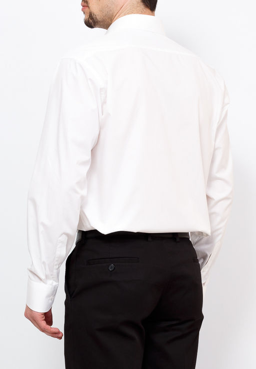 Сорочка мужская длинный рукав GREG Gb100/311/WHITE