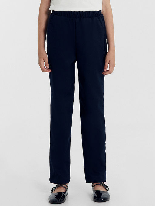 Школьные брюки для девочек в синем цвете - Mark formelle фото 2