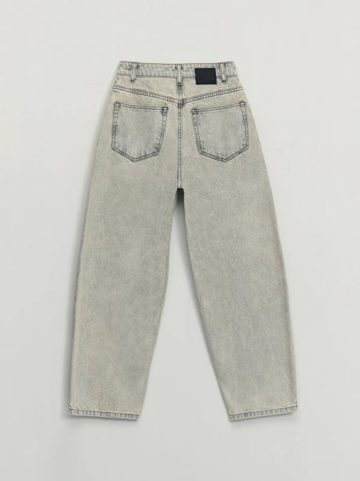 Джинсы barrel с высокой посадкой / Zarina  фото 7