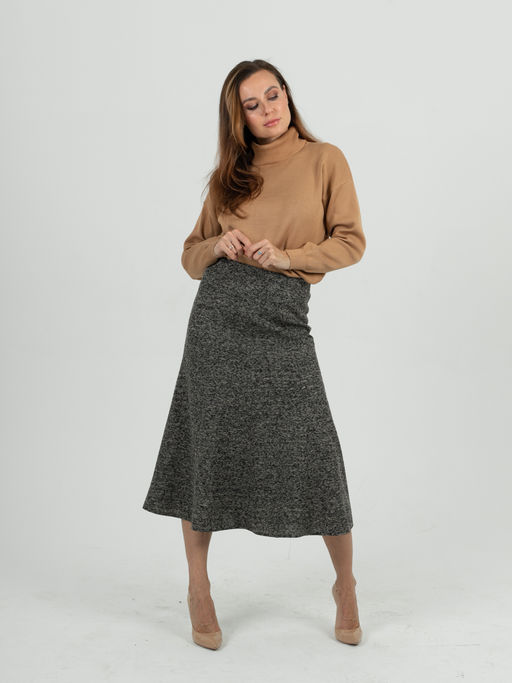 в составе ШЕРСТЬ Теплая юбка - Трика фото 4