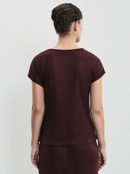 Топ с декоративным узлом и люрексом / Zarina фото 6