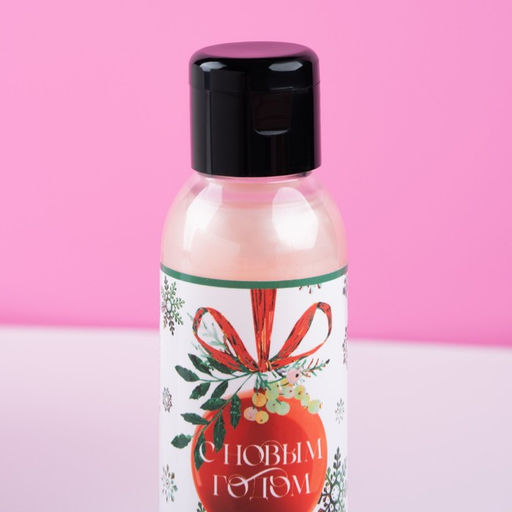 Гель для душа С Новым годом!, 100 мл, аромат ягодный пирог - Чистое счастье фото 3