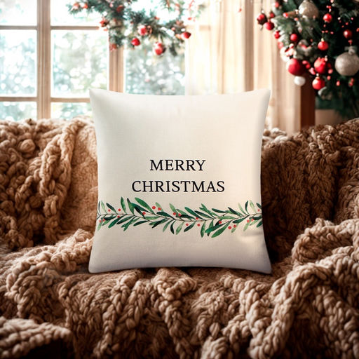 Наволочка декоративная Этель Merry Christmas 40х404 см, 100% хлопок