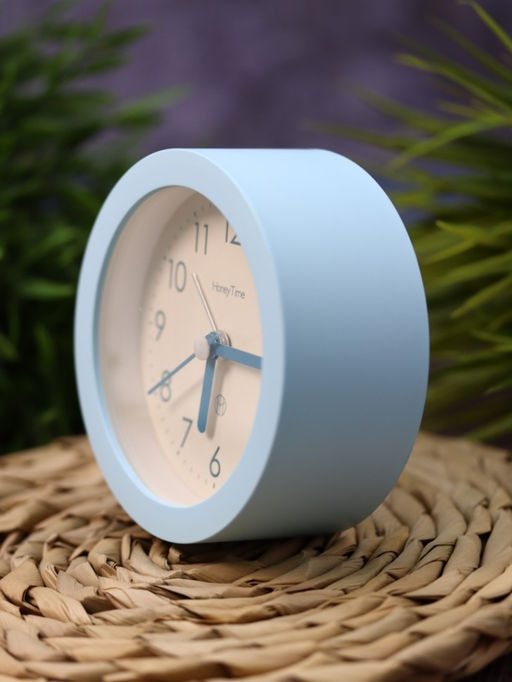 Часы-будильник Style, light blue (4,7х10 см)