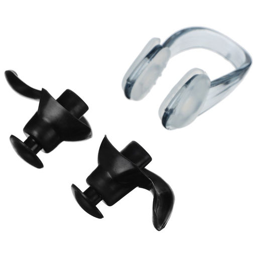 Беруши для плавания ONLYTOP, зажим для носа, МИКС