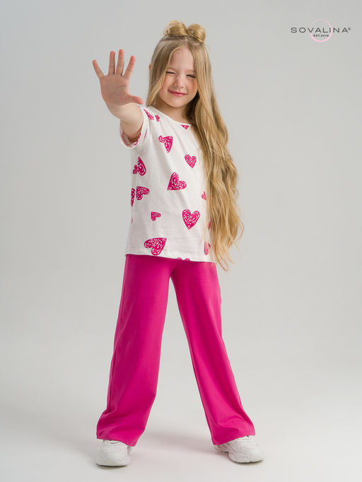 Костюм Лето разбитое сердце-фуксия - Sovalina фото 27