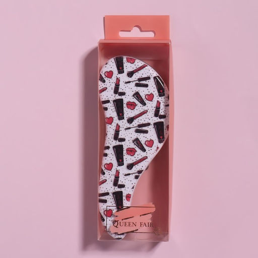 Расчёска массажная, 5.5?14.5(1) см, PVC коробка, рисунок МИКС - Qf фото 4