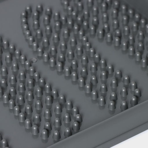 Лоток для обуви малый Darel plastic, 43.5×39 см, пластик, серый