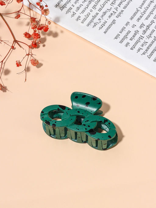 Цена за 12 шт. Крабик для волос «Флоранс», звенья, 7 см, МИКС