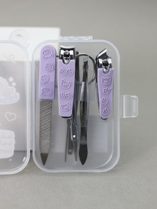 Маникюрный набор "Bear lifebuoy", purple